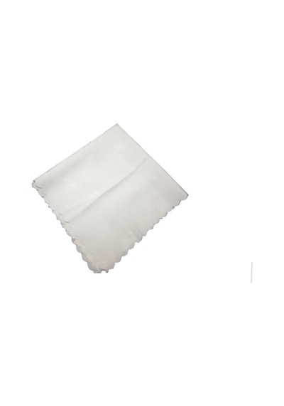 Saten Gelin Nişan Bohçası Beyaz 80x80 CM