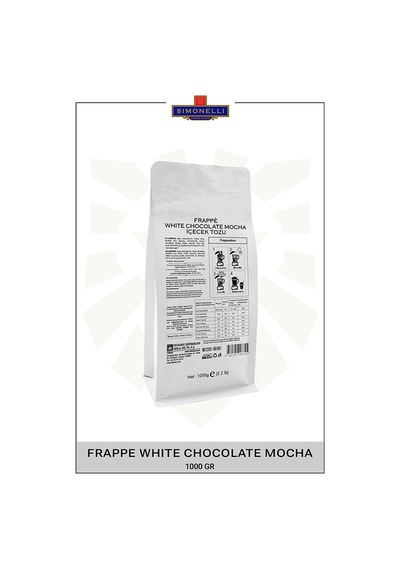 Simonelli Frappe Ice Coffee White Chocolate Mocha 1 KG