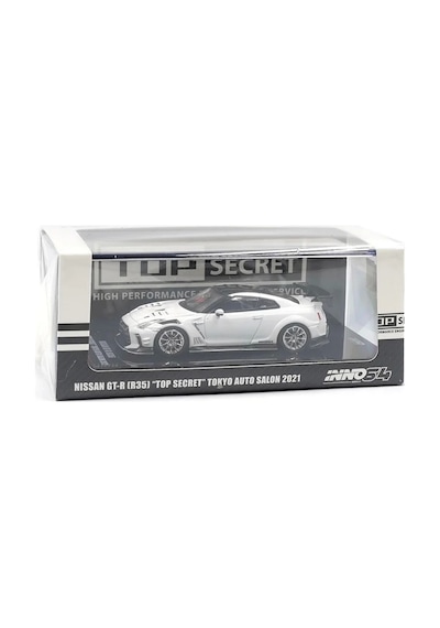 Inno 1/64 Nissan Gt-r R35 ''top Secret'' Tokyo Auto Salon 2021
