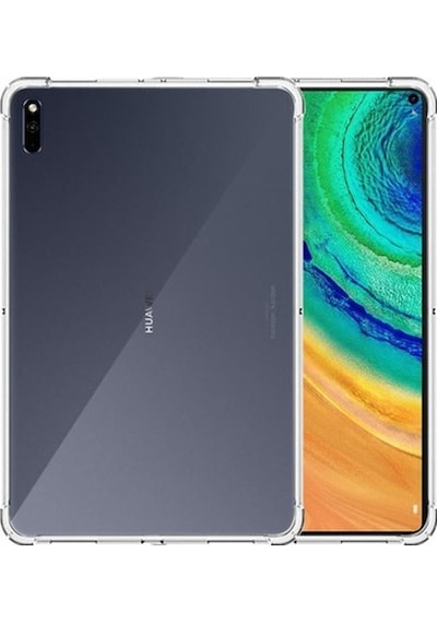 Huawei Uyumlu Matepad T8 8.0" Köşe Korumalı Anti Şok Şeffaf Tablet Kılıf
