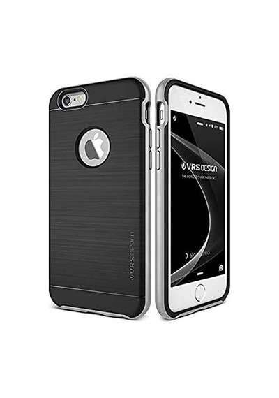 İphone 6 Plus/ 6s Plus High Pro Shield Kılıf Arka Kapak Gümüş 50 x 22