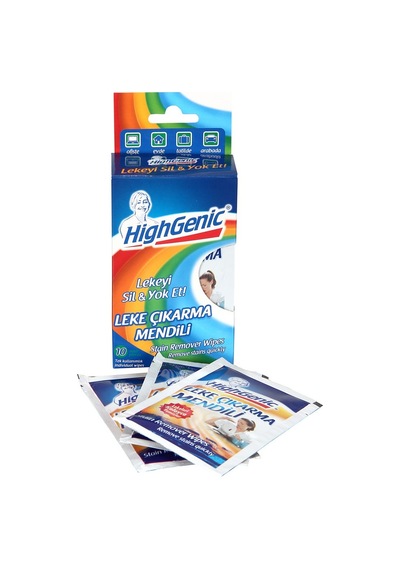 Highgenic Leke Çıkarma Mendili 10'lu 6 Paket