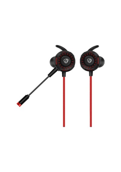 Hytech Oyuncu Kulak İçi Mikrofonlu Kırmızı Kulaklık