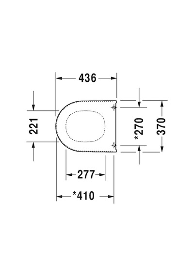 Duravit Starck 3 Klozet Kapağı 0063810095 Çok Renkli