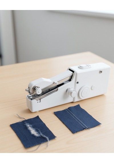El Dikiş Makinesi Mini Taşınabilir Pilli