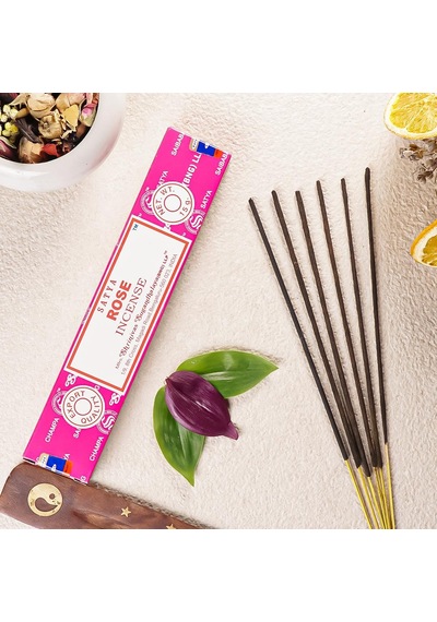 Satya Rose Gül Aromalı Masala Stick Tütsü