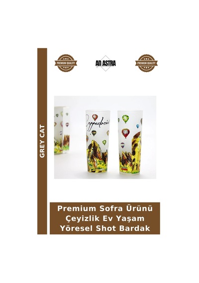 Premium Sofra Ürünü Çeyizlik Ev Yaşam Yöresel Shot Bardak