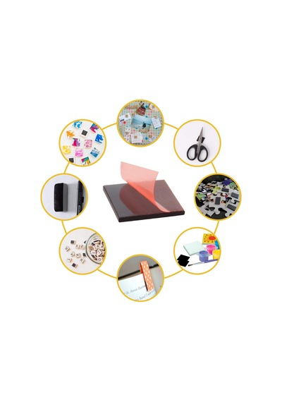 Yapışkanlı Mıknatıs Magnet, Güçlü Süsleme Mıknatısı, Adet Seçmeli 120 Adet