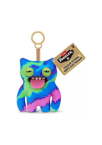 Fuggler Peluş Anahtarlık Zuru Seri 6 Ugly Monsters Koleksiyon Canavar Figür Oyuncak 11,5 Cm Çok Renkli
