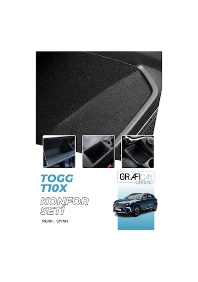 Togg T10x Uyumlu Konfor Seti Araç İçi Ses  Kaplama