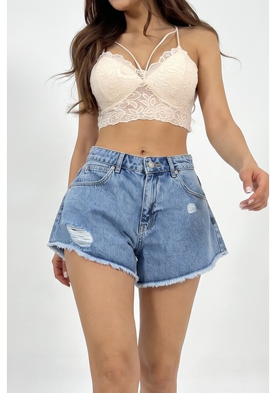 Fashion Cocktail Çan Etek İllüzyonlu Etek Uçları Püsküllü Yırtık Detaylı Ve Geniş Paçalı Sökük Yırtık Eskitme Detaylı Yüksek Bel Cepli Spor Denim Kot Şort mavi Fashion Cocktail Çan Etek İllüzyonlu Etek Uçları Püsküllü Yırtık Detaylı Ve Geniş Paçalı Sökük Yırtık Eskitme Detaylı Yüksek Bel Cepli Spor Denim Kot Şort mavi