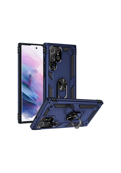 Galaxy S22 Ultra Uyumlu Zore Vega Kılıf-mavi Mavi