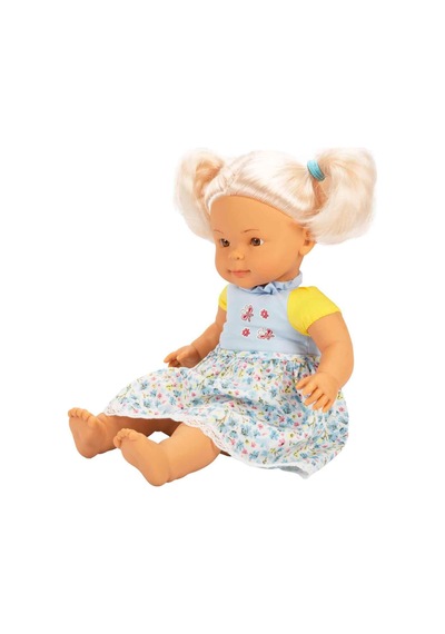 Hug Me Yumuşak Gövdeli Et Bebek 40 Cm Elbiseli Mavi
