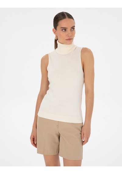 Pierre Cardin Kadın Ekru Kazak /triko 50316336-vr019 Ekru