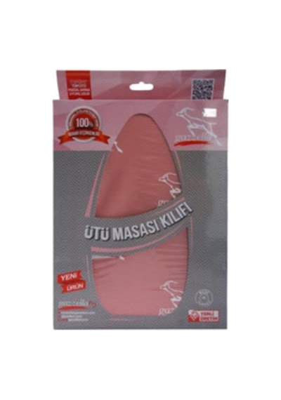 Gazzella On Board 135X50Cm Keçeli Pembe Ütü Masası Bezi/Kılıfı 900 Gazella Ütü Masası Kılıfı