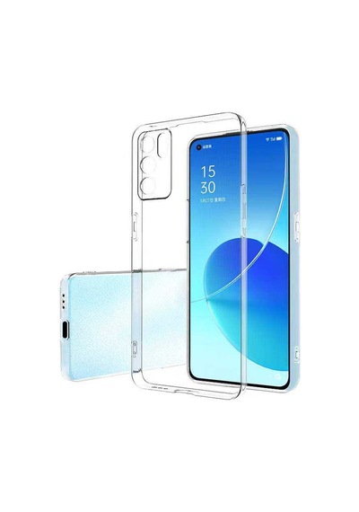 Nihcase Oppo Reno 6 4g Kılıf Süper Tpu Jelly Transparan Silikon