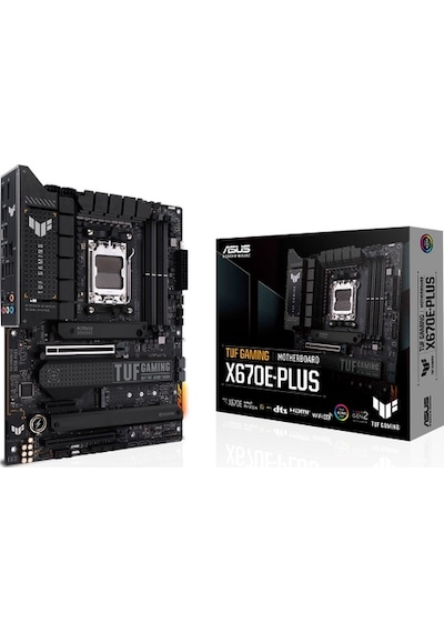 Asus TUF Gaming X670E-Plus AMD X670 6400 MHz (OC) DDR5 Soket AM5 ATX Anakart