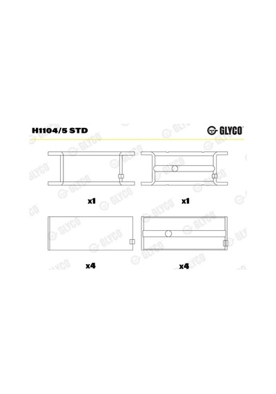 Ana Yatak - Fiat Ducato - Glyco-h11045std