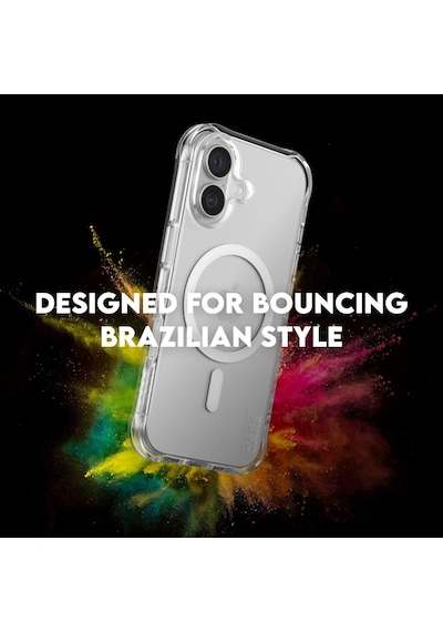 Panzerglass Care Apple iPhone Uyumlu  17 Fashionable Case Samba Magsafe Şeffaf Kılıf
