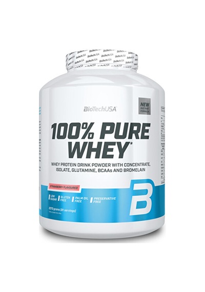 Biotech Usa 100% Pure Whey Çilek 2270 Gr
