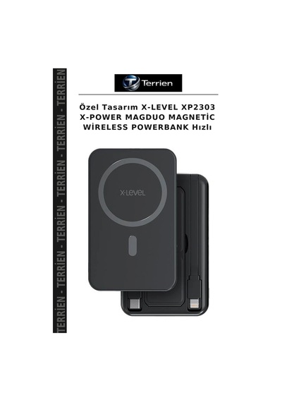Özel Tasarım X-level Xp2303 X-power Magduo Magnetic Wireless Powerbank Hızlı Çok Renkli