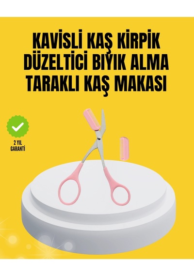Mey İthalat Kaş, Kirpik Ve Tırnak Çevresi Temizliği İçin Çok Fonksiyonlu Makas