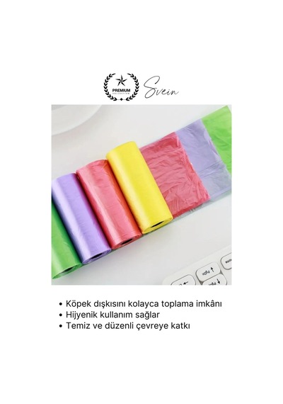 Kakapoşeti Köpek Kaka Poşeti Seti Taşıma Çantalı Pratik Dışkı Torbası Hijyenik Pratik Dışkı Torbası