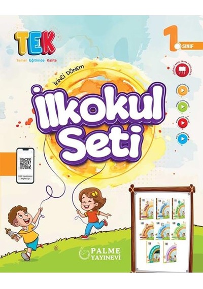 Palme 1.sınıf Tek İlkokul Seti 2.dönem Yeni