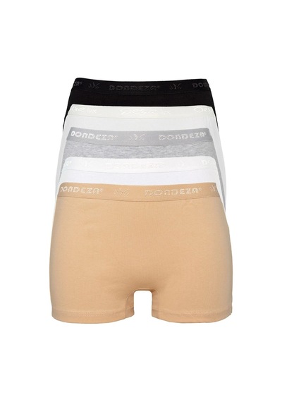 5'li Paket Kadın Boxer 001