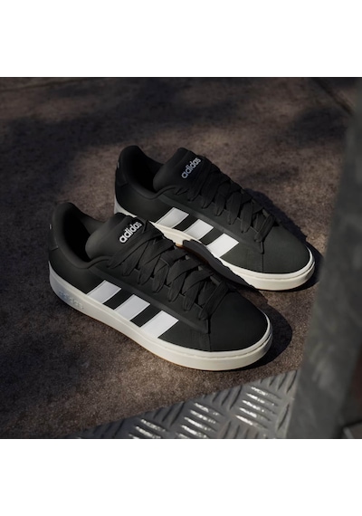 Adidas Grand Court Alpha 00s Siyah - Beyaz Erkek Sneaker Jr0543 Siyah - Beyaz
