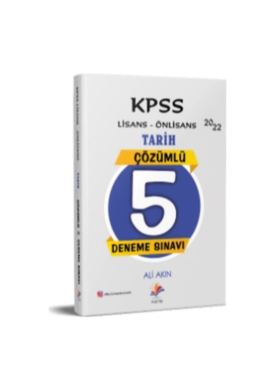 Kpss Tarih 5 Çözümlü Deneme Sınavı Ali Akın
