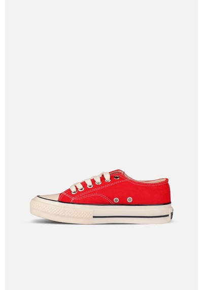 Vicco Idol Basic Unisex Genç Kırmızı Sneaker Kırmızı