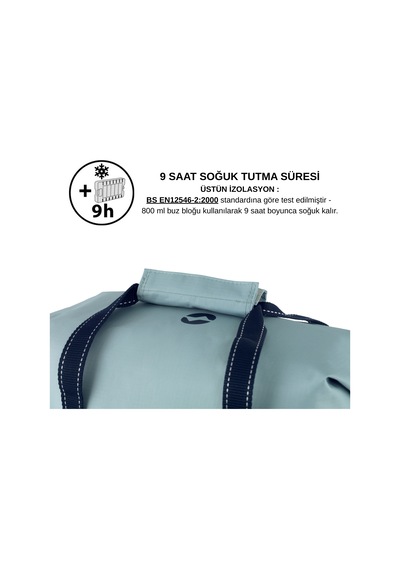 Outwell Sanderling 20 L Yüksek Yalıtımlı Soğutucu Termal Çanta Açık Mavi