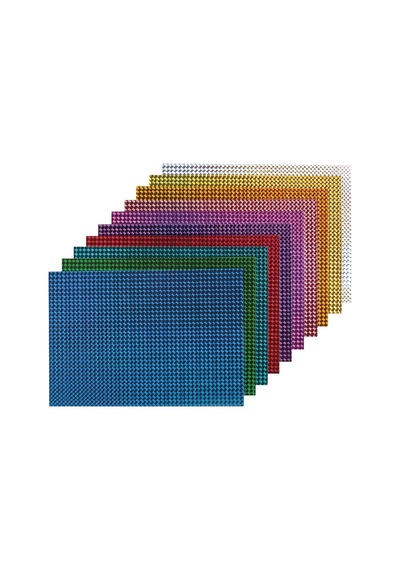 Bigpoint Metalik Renkli Karton 50x70cm Yeşil 10'lu Poşet