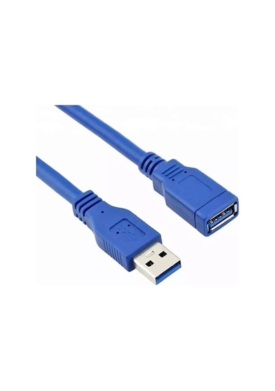 Usb 3.0 Erkek / Dişi 0,60 Mt Uzatma Kablosu