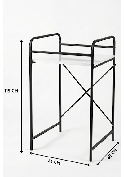 Reyo Falez Çamaşır Makinesi Dolabı Raf Metal Düzenleyici Organizer 2 Katlı Banyo Rafı Çok Amaçlı Dolap Siyah - 262 Reyo Falez Çamaşır Makinesi Dolabı Raf Metal Düzenleyici Organizer 2 Katlı Banyo Rafı Çok Amaçlı Dolap Siyah - 262