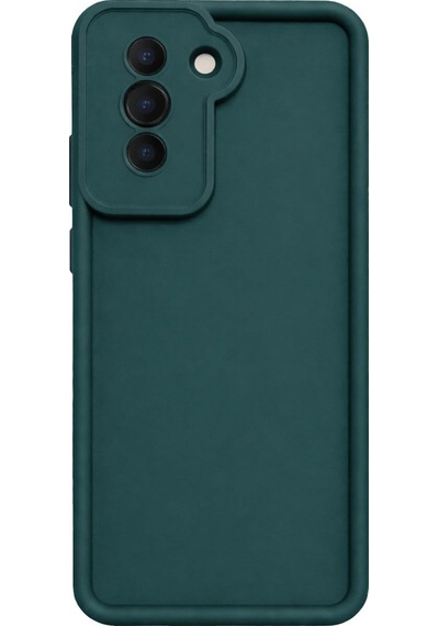 Huawei Nova 10 Uyumlu Kamera Çıkıntılı Mat Silikon Telefon Kılıfı Yeşil