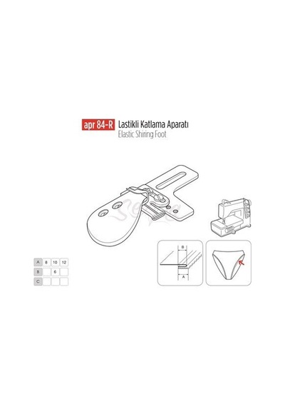 Lastik Katlama Aparatı 10mm / Apr 84-r