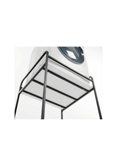 Çamaşır Makinesi Rafı Metal Siyah 66 Cm Çok Renkli