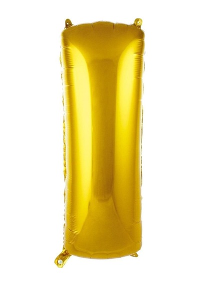 Harf Folyo Balon Gold Renk 40'' 100cm I