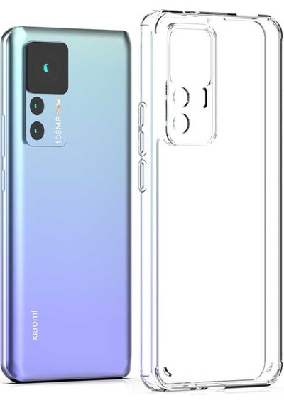 Xiaomi Mi 12T Kilif Zore Coss Seffaf Sert Silikon Kilif 560862997