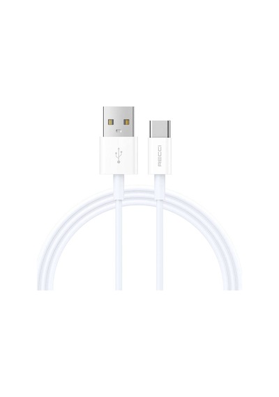 Rs06c Type-c Şarj Ve Data Kablo 3a Hızlı Şarj Özellikli Usb To Type-c 1m Beyaz
