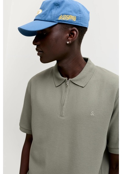 Jack & Jones Erkek Polo Yaka T Shirt 12279177 Açık Yeşil
