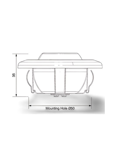Ssm12wb 12v Ayarlanabilir Led'li Modüler Spot Lamba - Beyaz Butonlu Tekne , Karavan Uyumlu