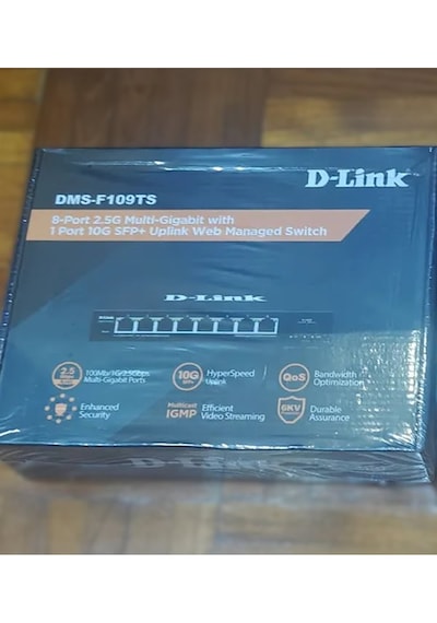 D-lınk Dms-f109ts 8+1 Port 10g Sfp+ Yönetimsiz Swıtch