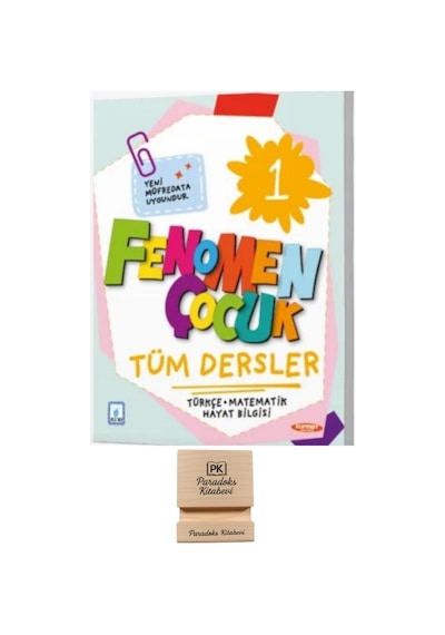 Fenomen Çocuk 1. Sınıf Tüm Dersler Soru Bankası Ve Telefon Standı