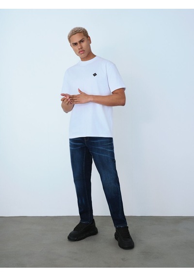 LOFT Loose Fit Erkek Tshirt K.kol Lf2036808 Q1.v1 Beyaz