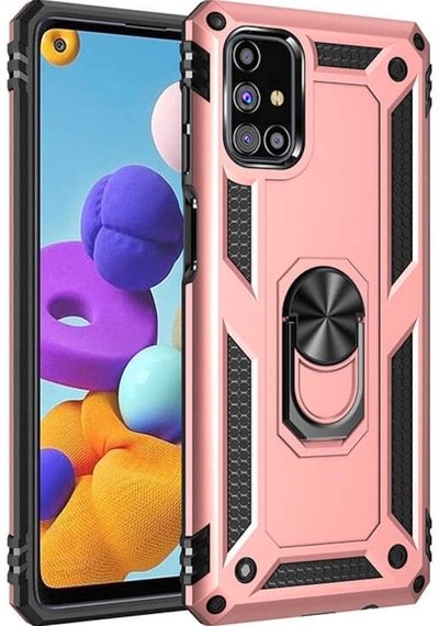 Samsung Galaxy Uyumlu M31S Kilif Zirhli Standli Miknatisli Tank Kapak 463776643