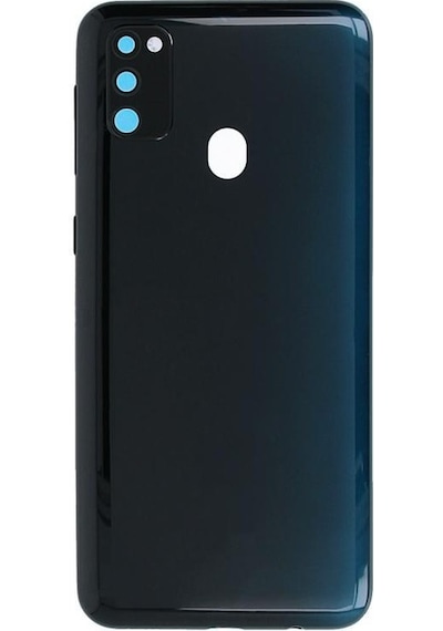 Samsung M30s Siyah Uyumlu Arka Kapak Batarya Kapağı Pil Kapağı Siyah
