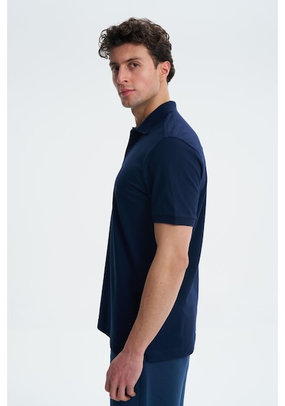 AR-MA Arma Erkek Likralı Pike Regular Fit Polo Yaka Tişört 001